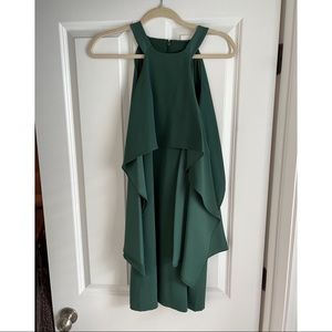 Emerald green BCBGMaxazria dress size XXS